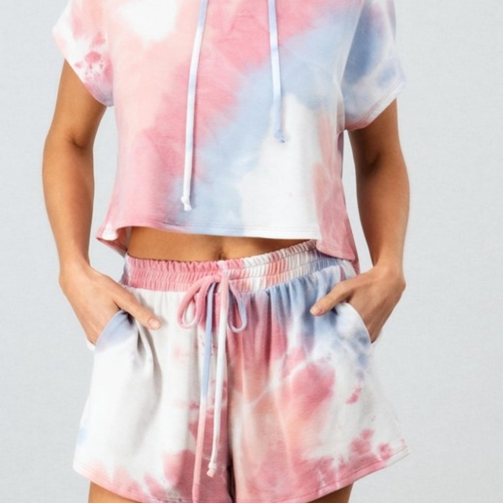 Tie Dye Short set